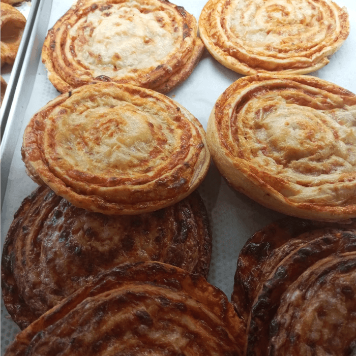 Pizzás csiga